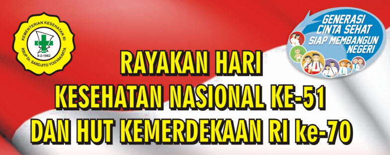 Lomba Video Promosi Kesehatan Dalam Rangka Hari Kesehatan Nasional ke-51 dan HUT Kemerdekaan RI ke-70