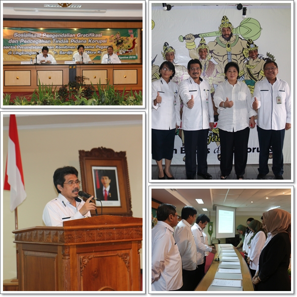 Sosialisasi dan Penandatanganan Komitmen Bersama “Pengendalian Gratifikasi & Pencegahan Tindak Pidana Korupsi” Bagi Pegawai RSUP Dr Sardjito dan Mitra Kerja