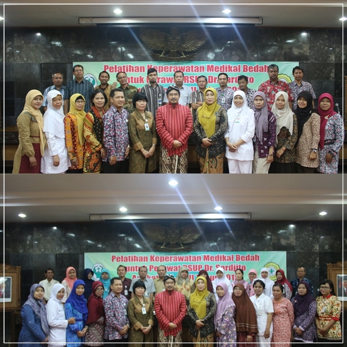 Direktur Utama RSUP D Sardjito Buka Pelatihan Keperawatan Medikal Bedah Angkatan I – VIII Tahun 2015