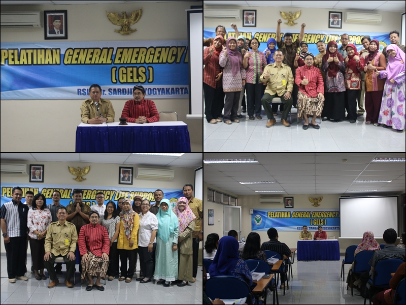 Pendidikan dan Pelatihan General Emergency Life Supports (GELS) di RSUP Dr Sardjito