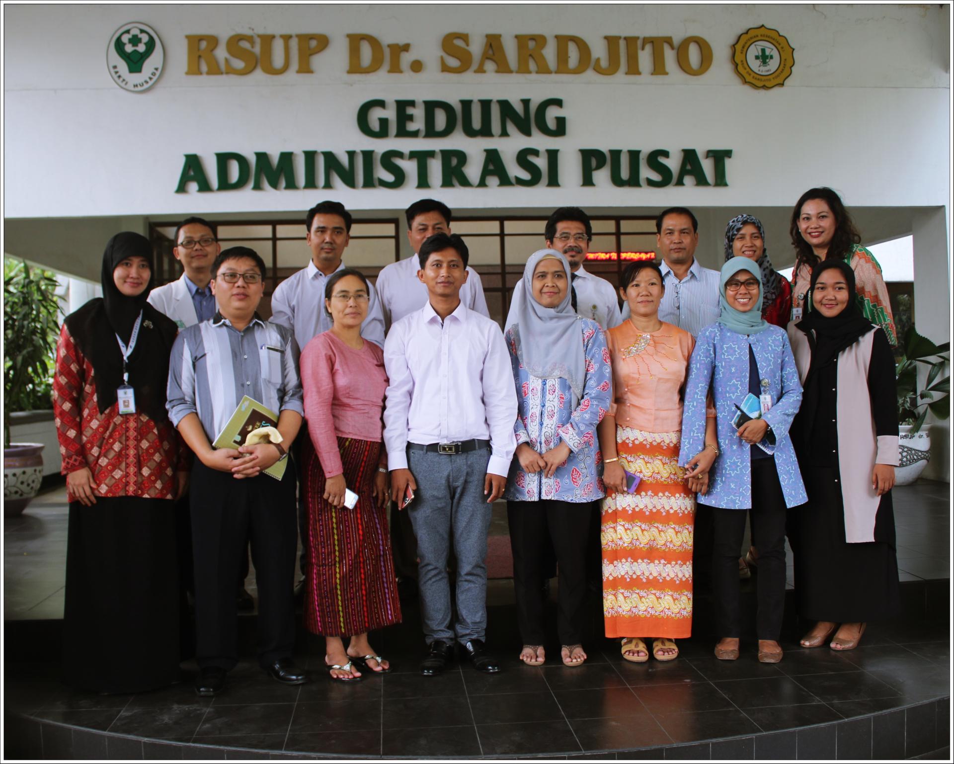 Kementerian Kesehatan Myanmar Kirim Delegasi ke RSUP Dr Sardjito
