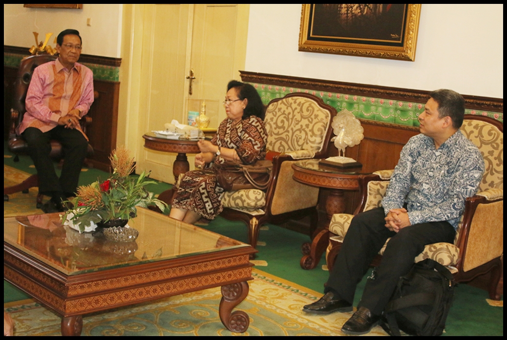 Audiensi ke Ketua Dewan Pengawas RSUP Dr Sardjito di Kepatihan