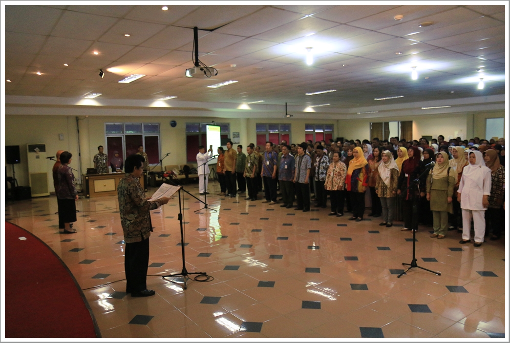 Civitas Hospitalia RSUP Dr Sardjito Ikrarkan Sumpah PNS