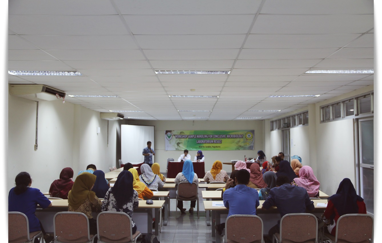 ILK Sardjito Adakan Workshop Sample Handling For Conclusice Clinical Microbiology Laboratorium Result