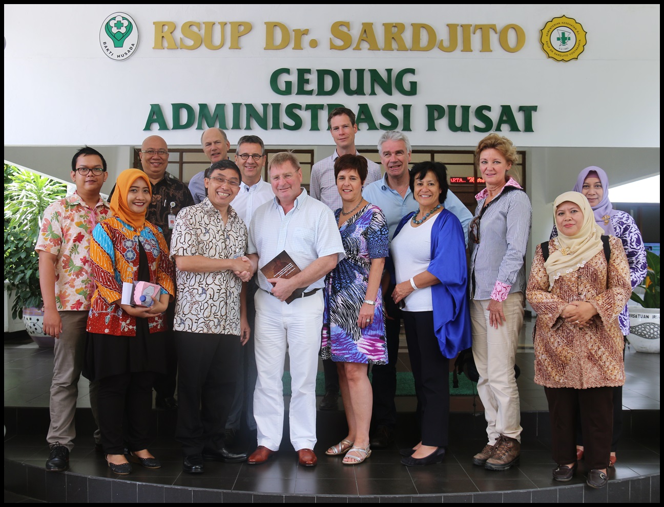 Field Trip Ikatan Dokter Spesialis Kesehatan Kerja Belanda ke Instalasi Sanitasi Sardjito