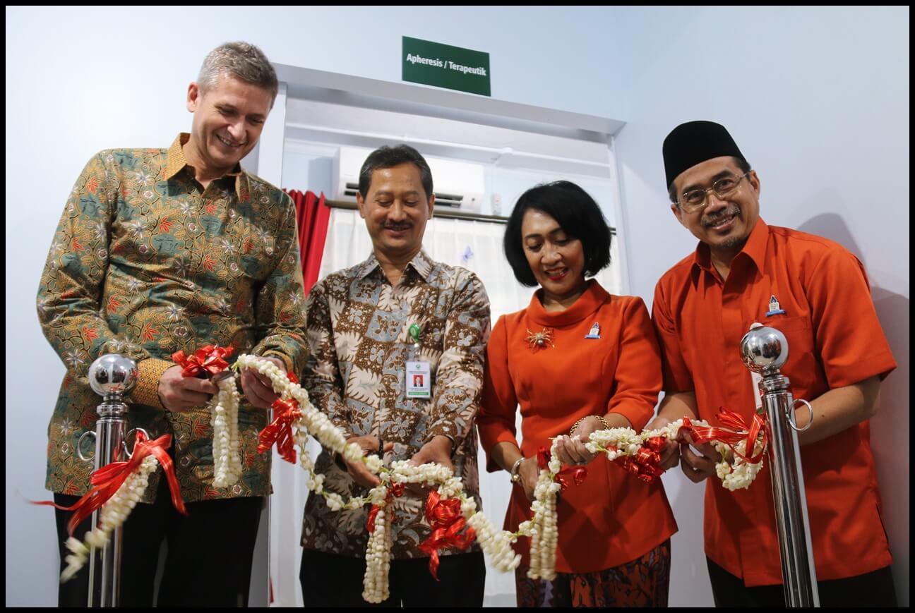 Arahan Dirjen Yankes Dalam Serah Terima Mesin Apheresis  di RSUP Dr Sardjito