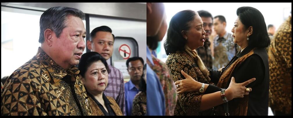 SBY Jenguk Mendagri Kabinet Indonesia Bersatu (KBI) Mardiyanto di RSUP Dr. Sardjito