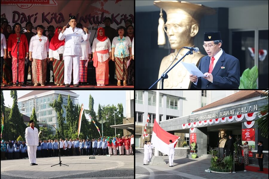 Dirgahayu Indonesiaku, 72 Tahun Indonesia Kerja Bersama