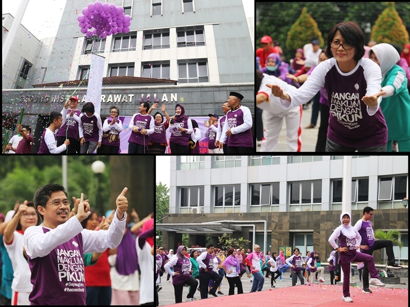Senam Otak Sehat Bersama RSUP Dr. Sardjito Dalam Peringatan  World Alzheimer Day 2017