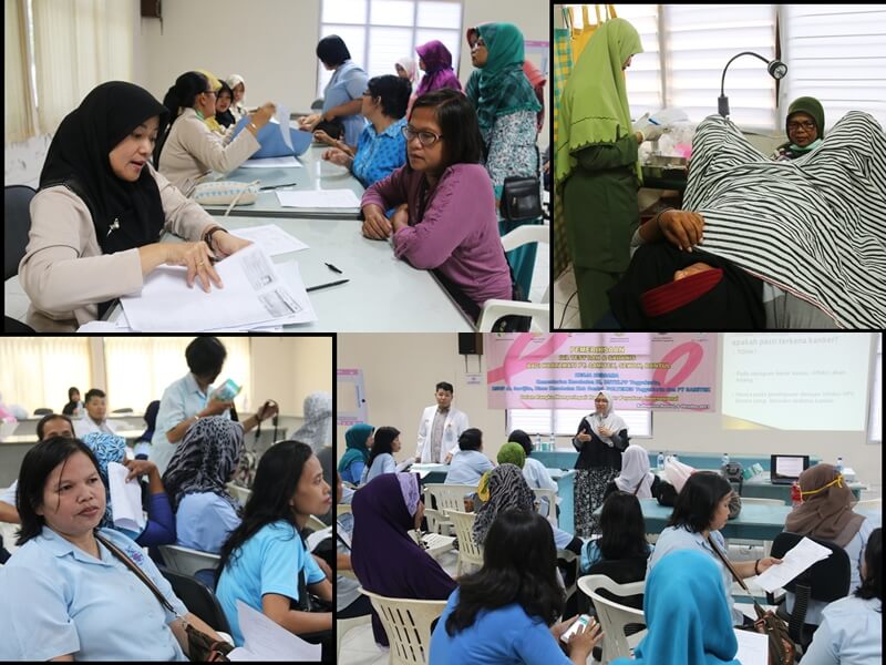 Deteksi Dini Kanker Serviks dan Payudara Dengan Pemeriksaan IVA Test  Hingga SADANIS Bersama RSUP Dr. Sardjito