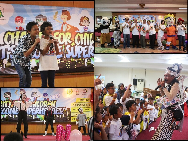 Kolaborasi RSUP Dr Sardjito – Ikares Anak FK UGM Dalam Mendukung Anak Dengan Penyakit Kronis “Charity For Children, Let’s Become Superhero”