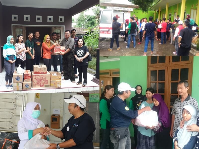 RSUP Dr. Sardjito Berikan Tali Asih Peduli Sesama Kepada Korban Banjir - Longsor Di Bantul dan Gunungkidul