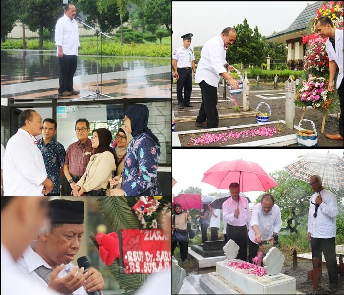 Doakan Para Pendahulu, RSUP Dr. Sardjito – FK UGM Ziarah Ke Taman Makam Pahlawan