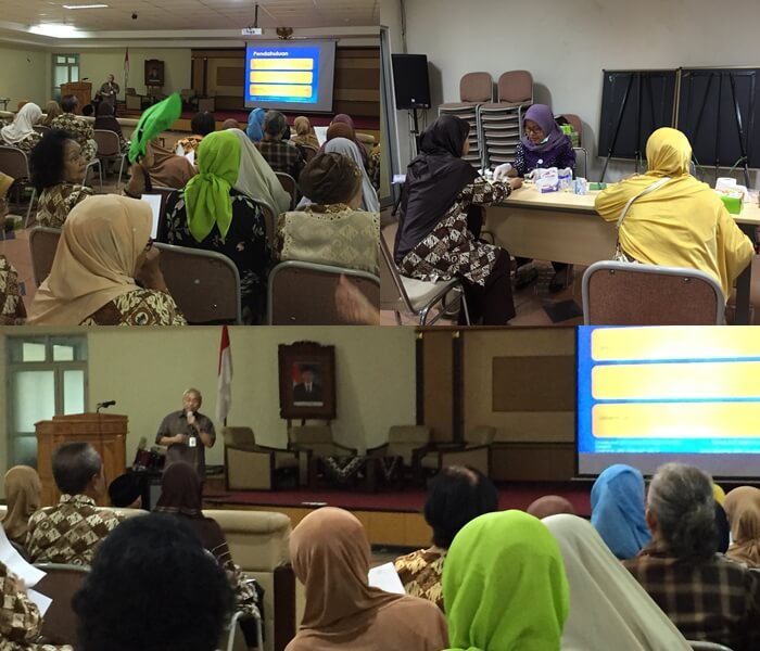 Kegiatan Edukasi Kesehatan Promosi Kesehatan Luar Gedung Maret 2018 di RSUP Dr. Sardjito