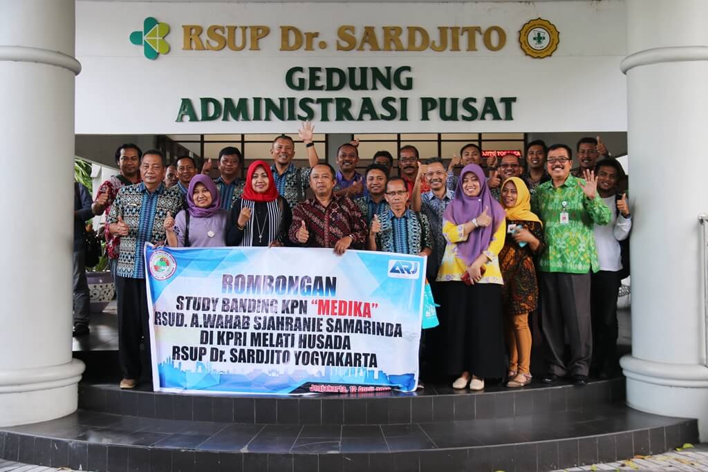 Kunjungan KPN Medika RSUD A. Wahab Sjahranie Samarinda ke  KPRI Melati Husada RSUP Dr. Sardjito