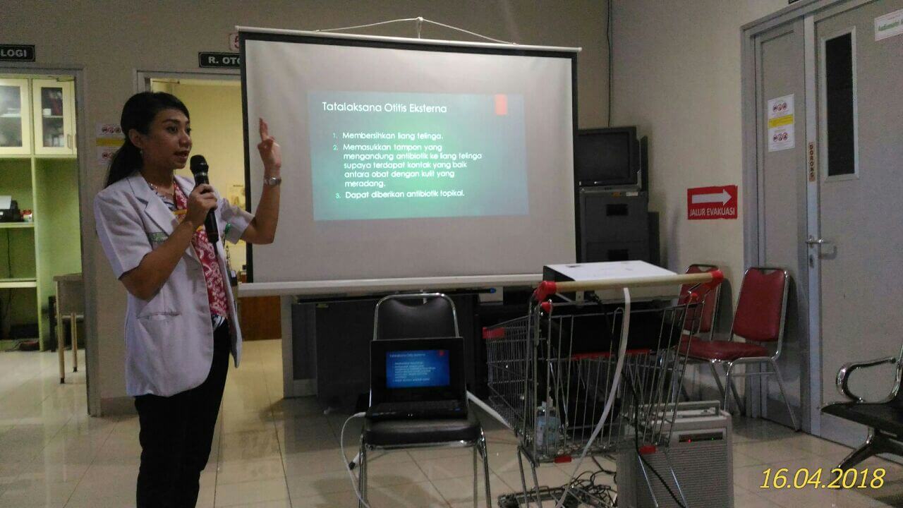 EDUKASI KESEHATAN “OTITIS EXTERNA DIFUSA”