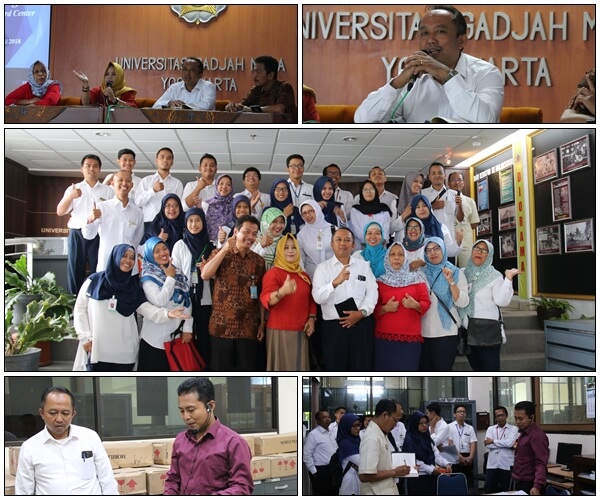 Perdalam tentang Record Center, RSUP Dr. Sardjito Kunjungi Arsip UGM