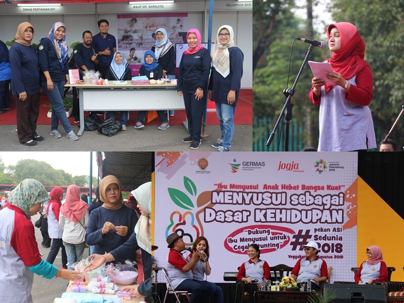 RSUP Dr. Sardjito Dukung Pemberian ASI Pada Bayi Dalam Pekan ASI Sedunia