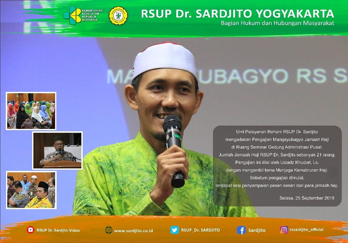 RSUP Dr. Sardjito Selenggarakan Pengajian Mangayubagyo Kepulangan Jamaah Haji