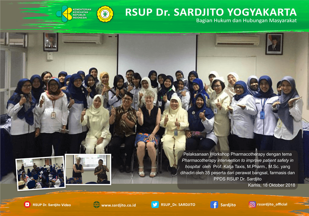 Berbagi Pengetahuan Farmakoterapi Bersama Prof Katja Taxis