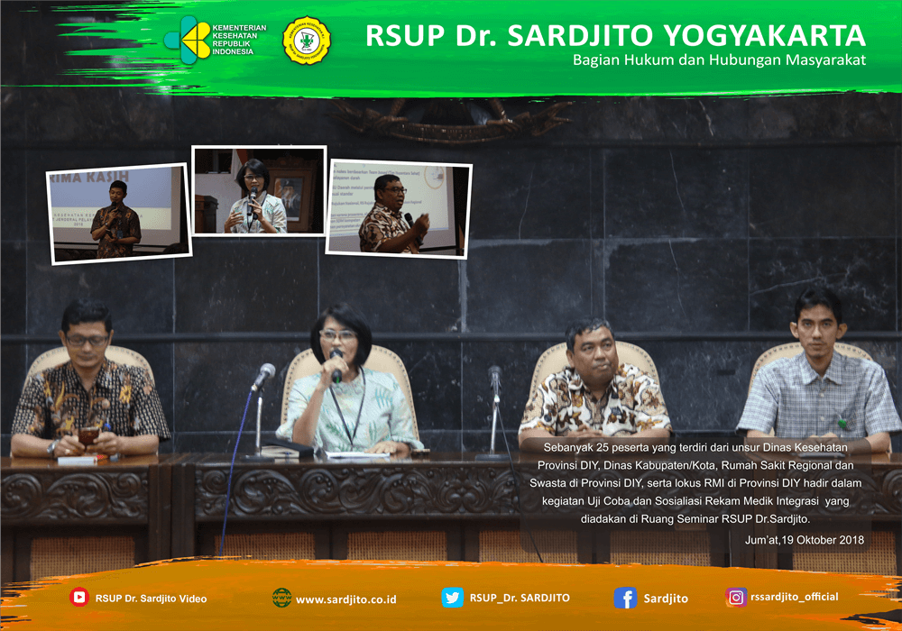 Uji Coba dan Sosialiasi Rekam Medik Integrasi untuk Mewujudkan Patient Safety