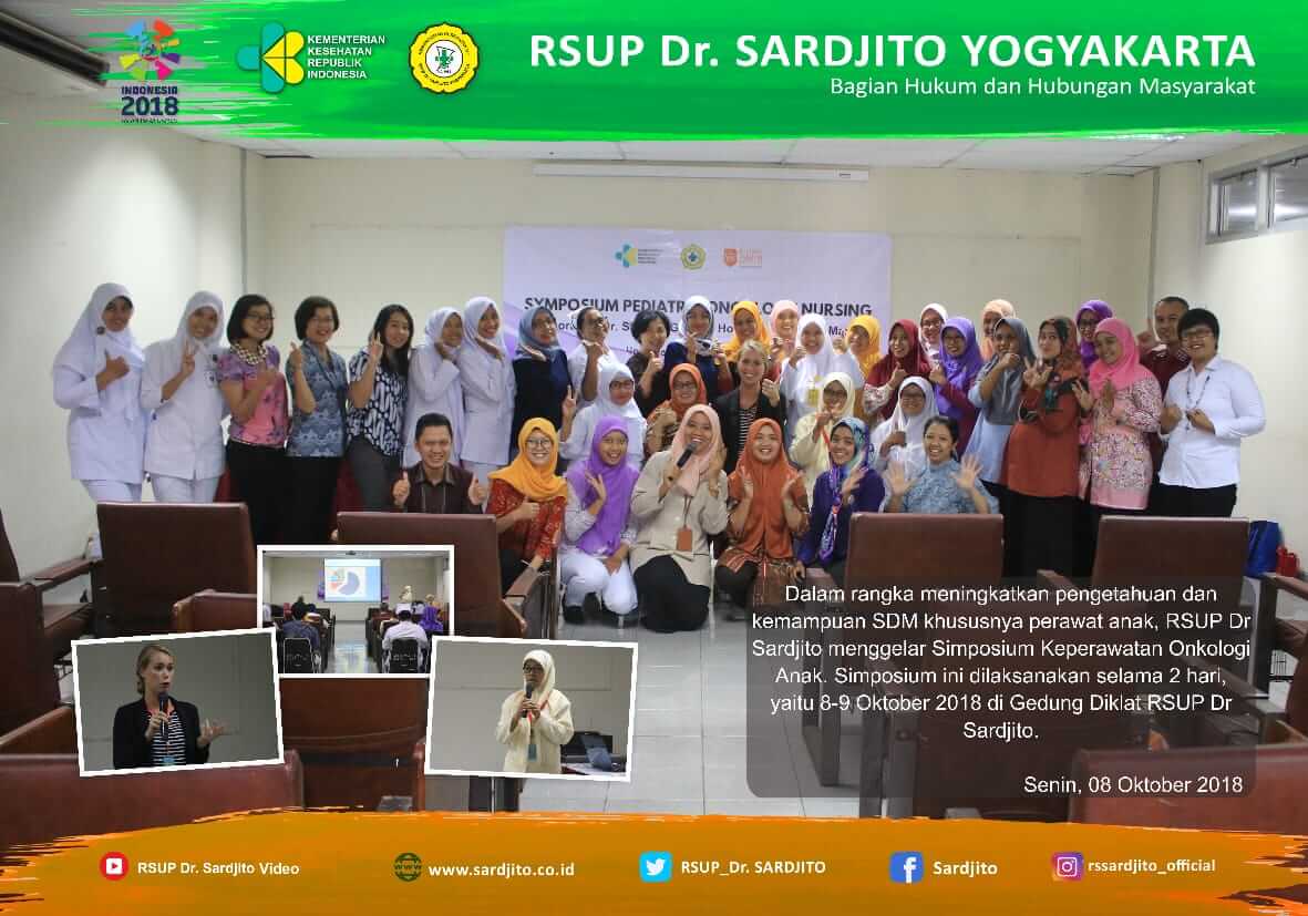 RSUP Dr. Sardjito Gelar Simposium Keperawatan Onkologi Anak