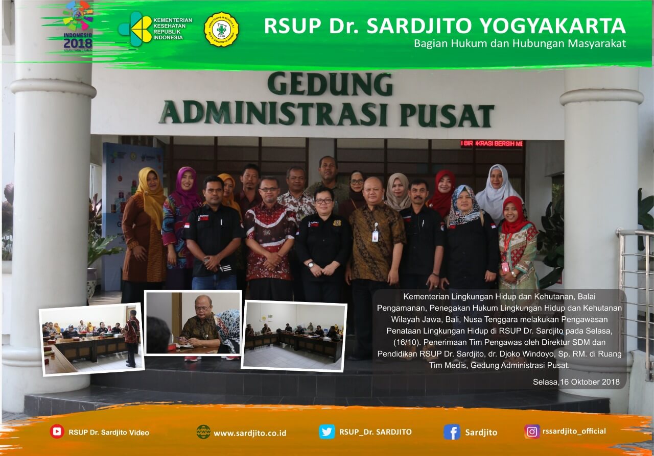 Pengawasan Penataan Lingkungan Hidup di RSUP Dr. Sardjito