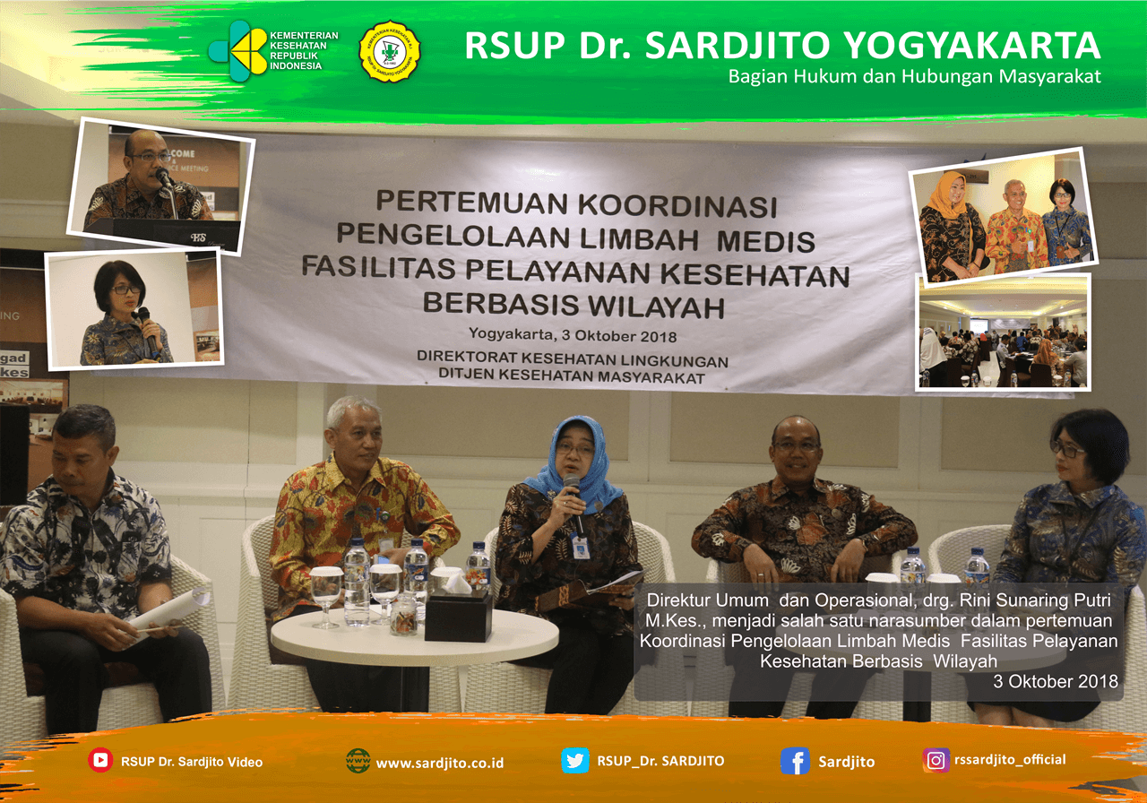 RSUP Dr. Sardjito Menjadi Percontohan Rumah Sakit Dalam Pengolahan Limbah Medis
