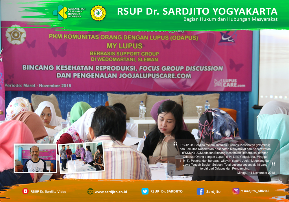 RSUP DR. Sardjito Adakan Bincang Kesehatan Reproduksi Bersama Odapus
