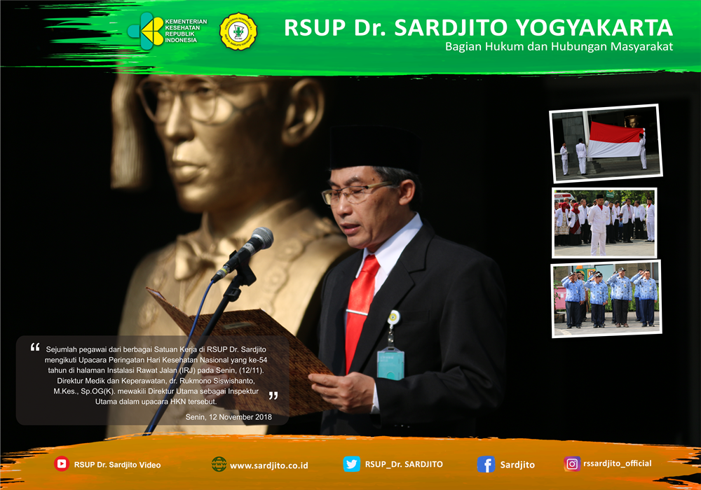 RSUP Dr. Sardjito Peringatan Hari Kesehatan Nasional Ke-54