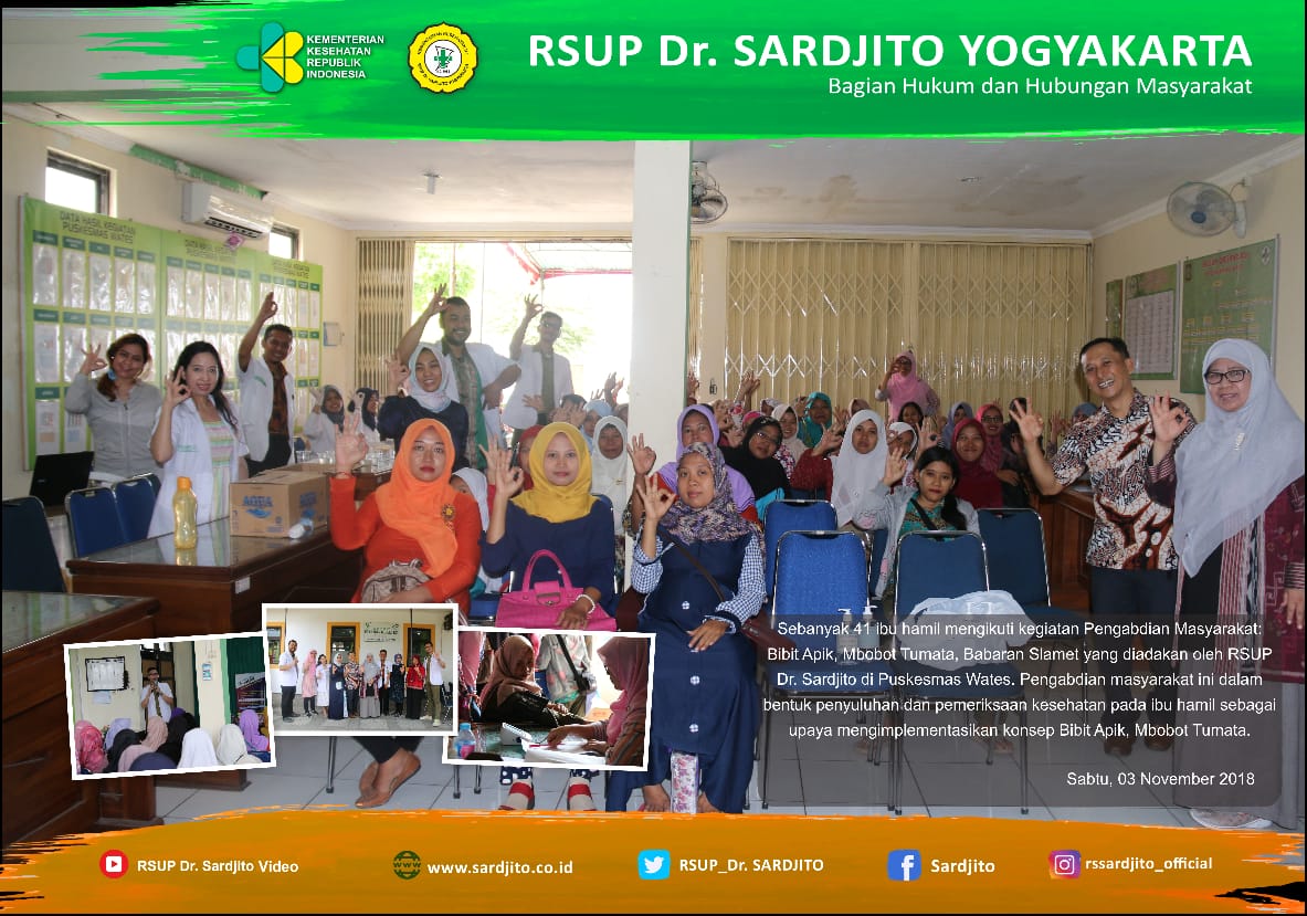 RSUP Dr. Sardjito Berikan Penyuluhan dan Pemeriksaan Kesehatan Pada Ibu Hamil