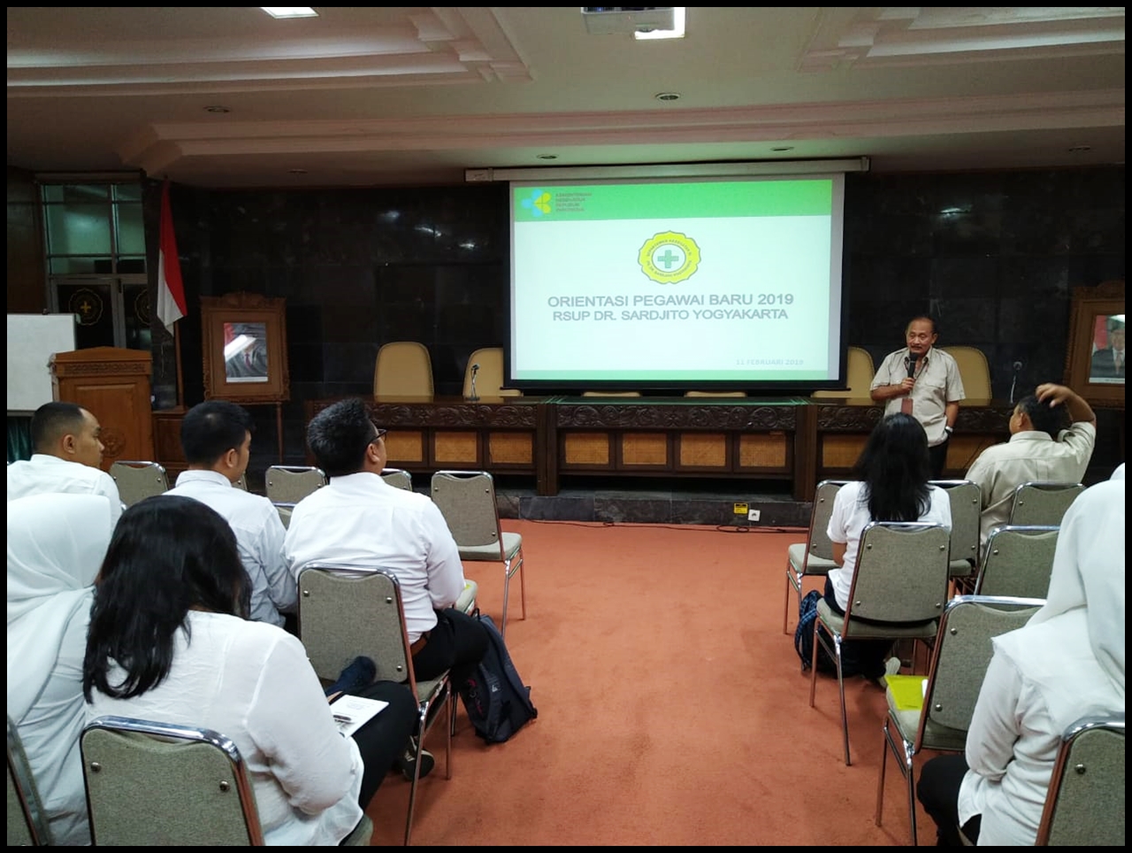 Pembukaan Kegiatan Orientasi Pegawai Baru RSUP Dr. Sardjito Tahun 2019