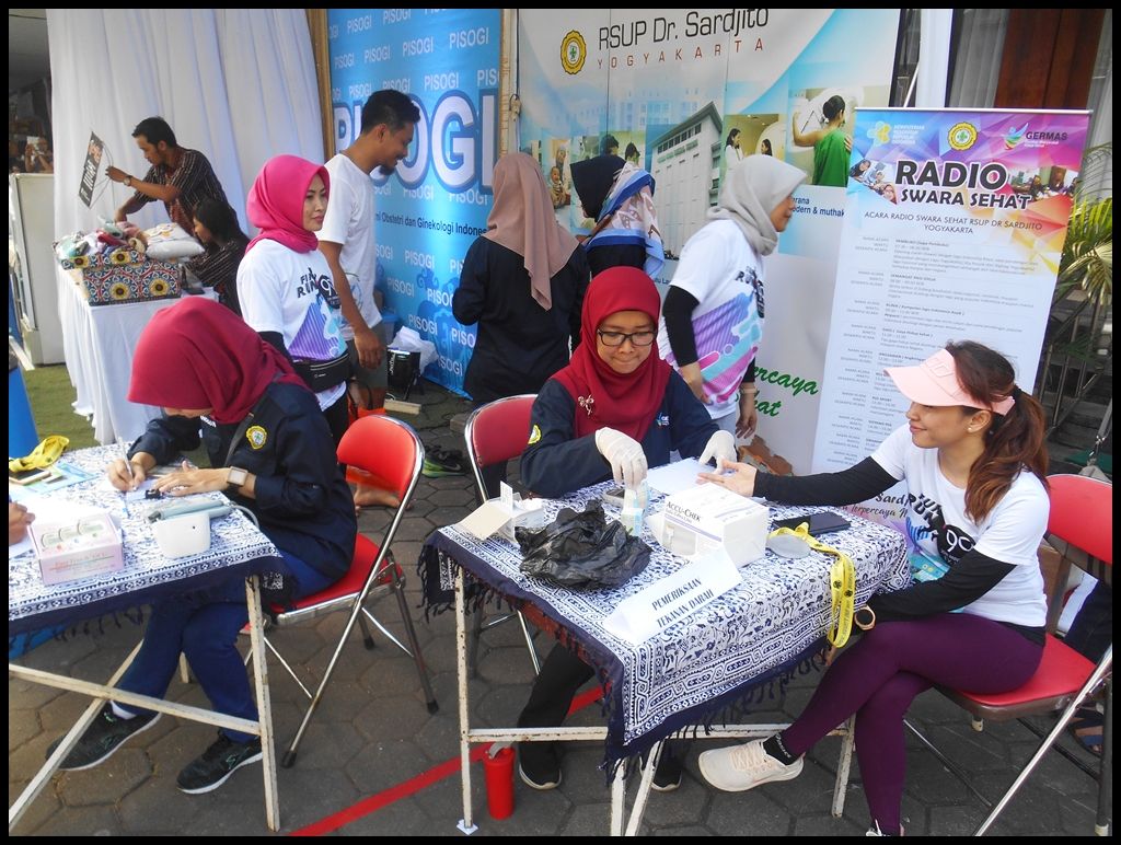 Gerakan Masyarakat Sehat  RSUP Dr. Sardjito Dalam Rangka HUT KE-37 RSUP Dr. Sardjito, Dies Natalis KE-73 FKKMK, HUT KE-7 RSA UGM dan  HUT KE-91 RSUP Dr. Soeradji Tirtonegoro