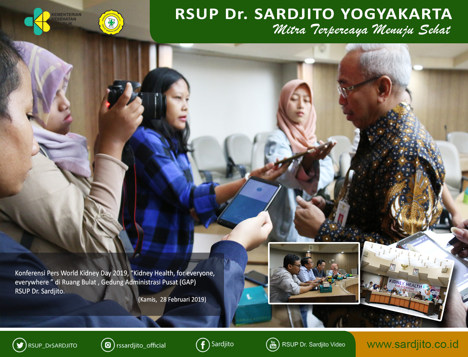 Kesehatan Ginjal Untuk Siapapun dan Dimanapun