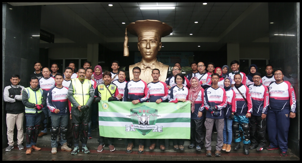 Puluhan Sardjito Bikers Community (SBC) Budayakan Safety Riding
