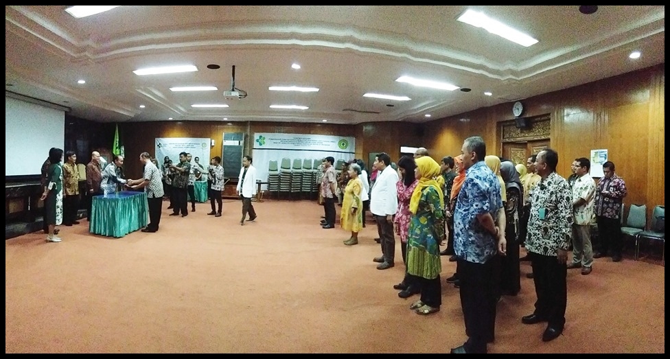 Sertijab Pejabat Struktural Eselon III dan Penyerahan SK Kenaikan Pangkat di Lingkungan RSUP Dr. Sardjito