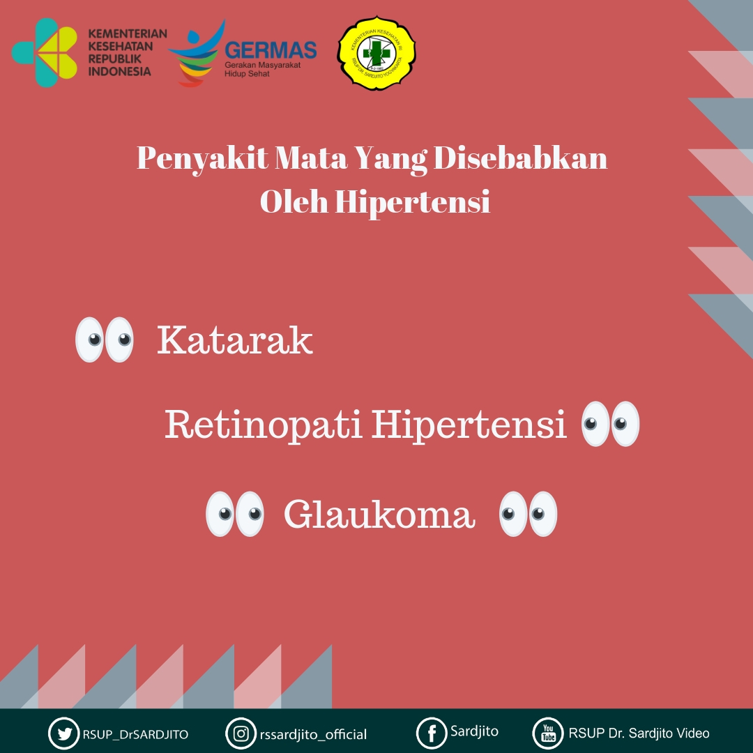 Risiko Gangguan Mata Penyandang Hipertensi