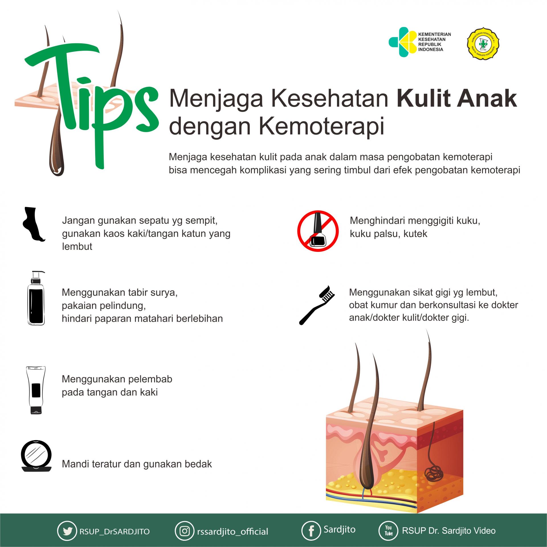 Mengenal Kesehatan Kulit Anak Dengan Kemoterapi