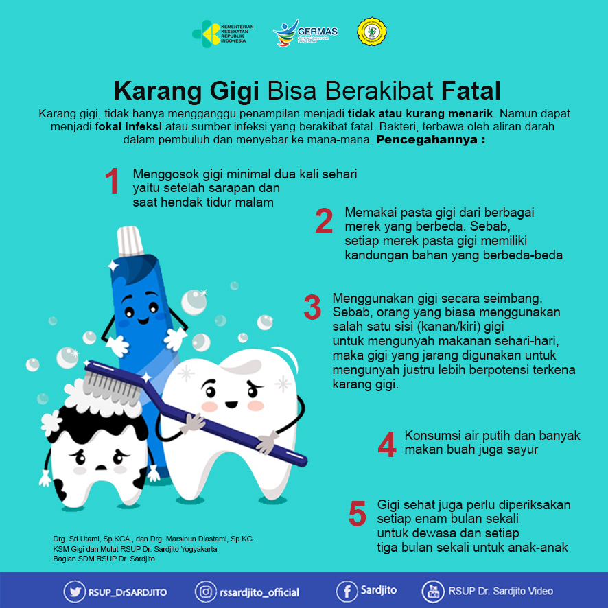 Karang Gigi Bisa Berakibat Fatal
