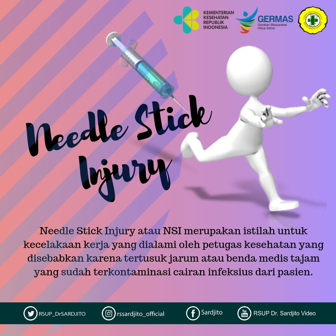 Jangan Anggap Remeh Kasus Needle Stick Injury