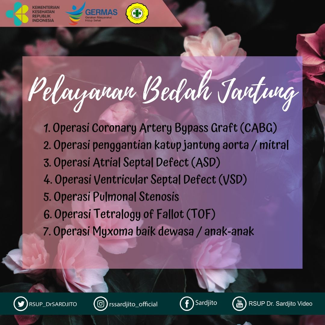 Bedah Jantung Sebagai Upaya Koreksi Kelainan  Anatomi dan Fungsi Jantung