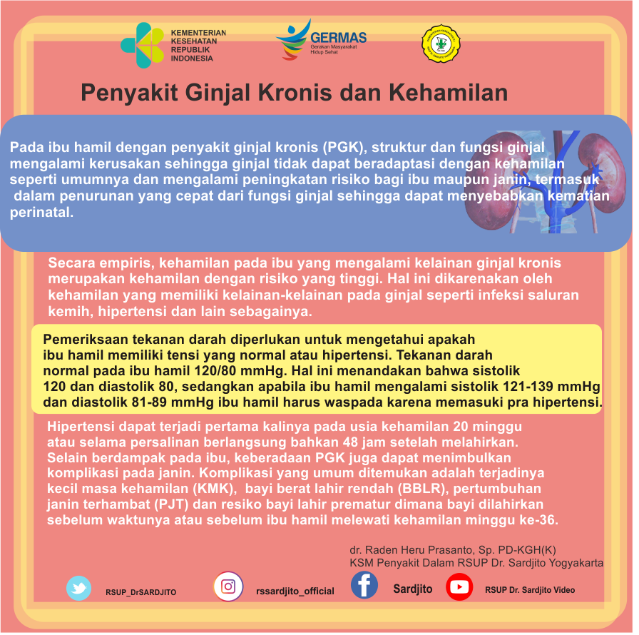 Penyakit Ginjal Kronis dan Kehamilan