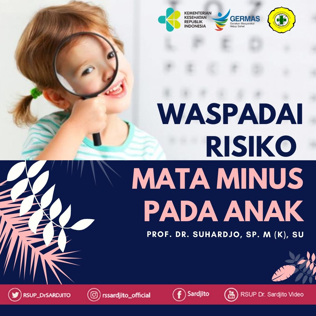 Waspadai Risiko Mata Minus Pada Anak