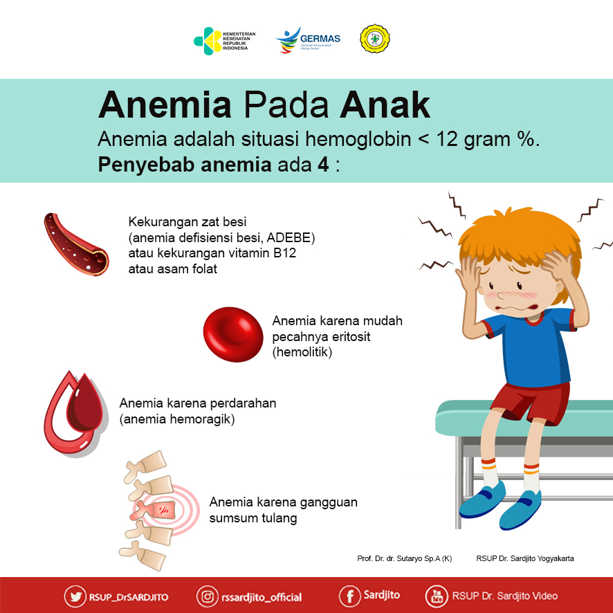 Kenali Gejala Anemia Pada Anak