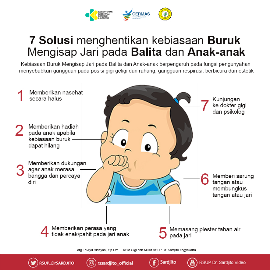 Efek Kebiasaan Buruk Mengisap Jari pada Balita dan Anak-anak