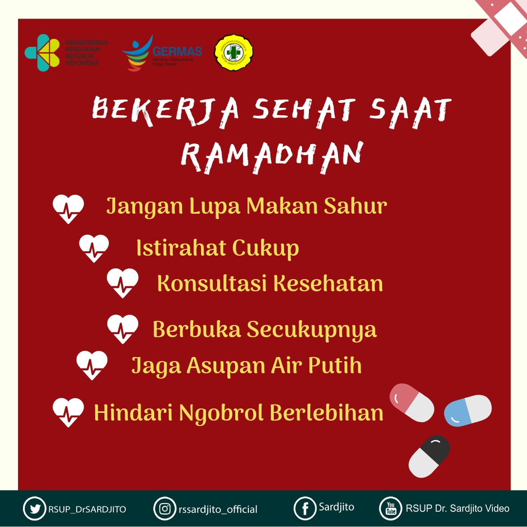Bekerja Sehat di Bulan Ramadhan