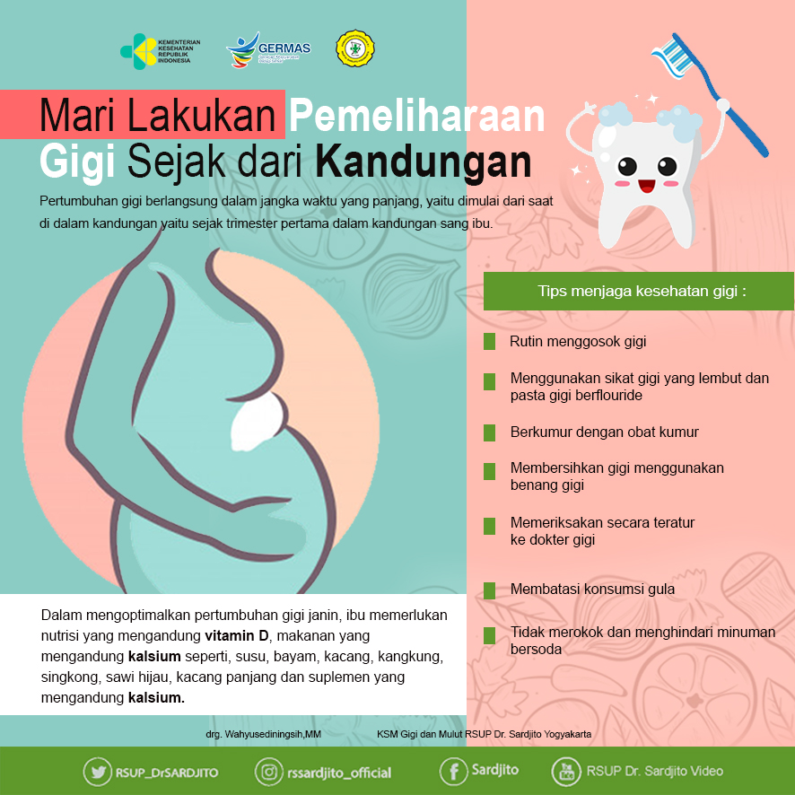 Mari Lakukan Pemeliharaan Gigi Sejak Dari Kandungan