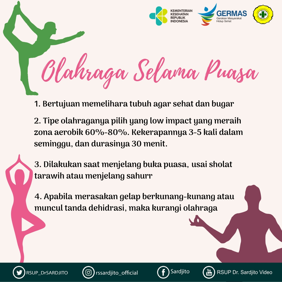 Olahraga Saat Puasa, Mengapa Tidak?