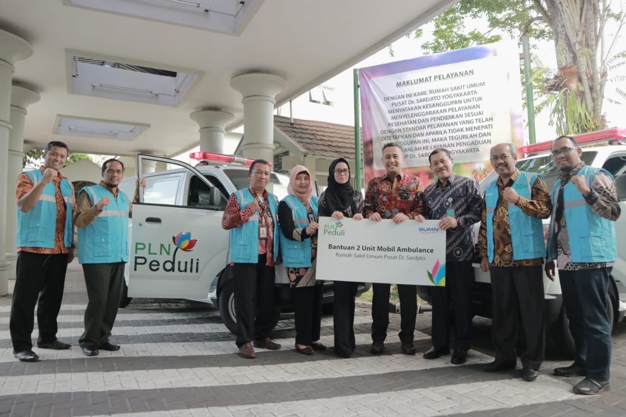 RSUP Dr. Sardjito Terima Bantuan Dua Unit Mobil Ambulans