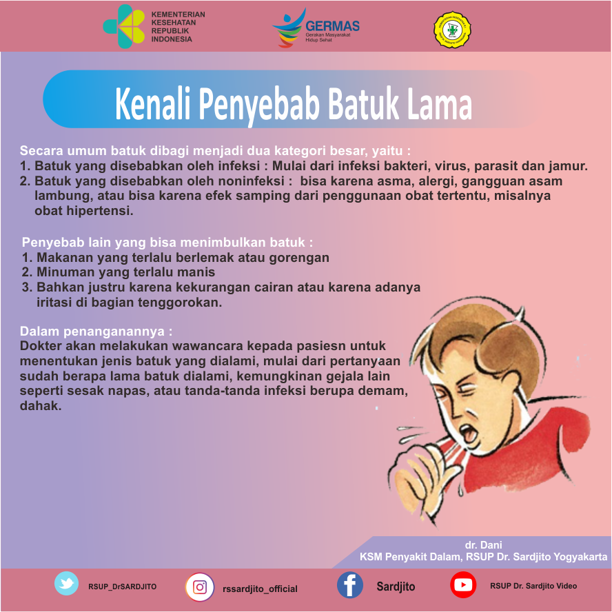 Kenali Penyebab Batuk Lama